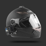 Set di supporti fissi adesivi con braccio multi-snodo per casco da ciclismo con gancio a J e adattatore e vite per DJI Osmo Action, GoPro HERO10 Black /9 Black / HERO8 Black /7 /6 /5 /5 Session /4 Session /4 /3+ /3 /2 /1, Xiaoyi e altre action camera  ...