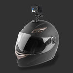Set di supporti fissi adesivi con braccio multi-snodo per casco da ciclismo con gancio a J e adattatore e vite per DJI Osmo Action, GoPro HERO10 Black /9 Black / HERO8 Black /7 /6 /5 /5 Session /4 Session /4 /3+ /3 /2 /1, Xiaoyi e altre action camera  ...