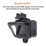 Guscio dell'alloggiamento Gabbia protettiva in lega di alluminio CNC con telaio assicurativo e lente UV da 52 mm per GoPro HERO7 Black /6 /5, 52mm UV Black, 52mm UV Blue, 52mm UV Red