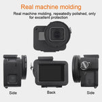 Guscio dell'alloggiamento Gabbia protettiva in lega di alluminio CNC con telaio assicurativo e lente UV da 52 mm per GoPro HERO7 Black /6 /5, 52mm UV Black, 52mm UV Blue, 52mm UV Red
