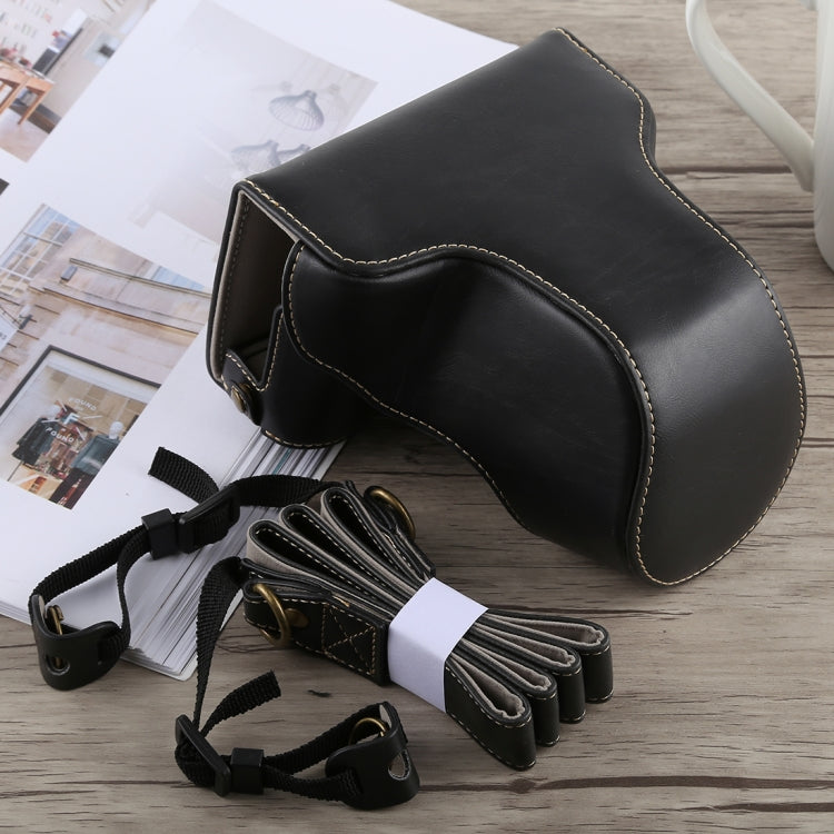Custodia in pelle PU per fotocamera full body con cinturino per Fujifilm X-A5, For FUJI X-A5, For FUJI  X-A5