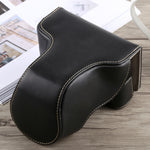 Custodia in pelle PU per fotocamera full body con cinturino per Fujifilm X-A5, For FUJI X-A5, For FUJI  X-A5