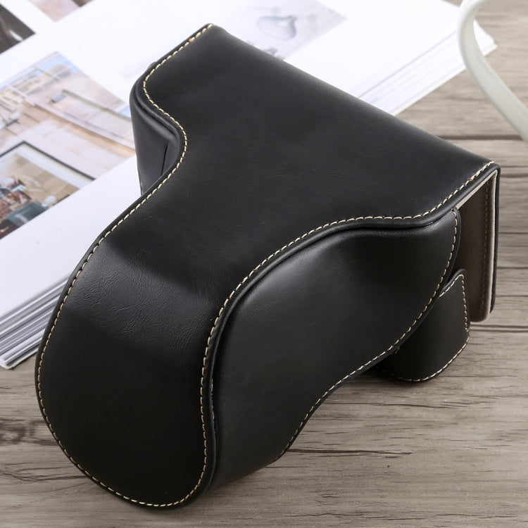 Custodia in pelle PU per fotocamera full body con cinturino per Fujifilm X-A5, For FUJI X-A5, For FUJI  X-A5