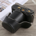Custodia in pelle PU per fotocamera full body con cinturino per Fujifilm X-A5, For FUJI X-A5, For FUJI  X-A5