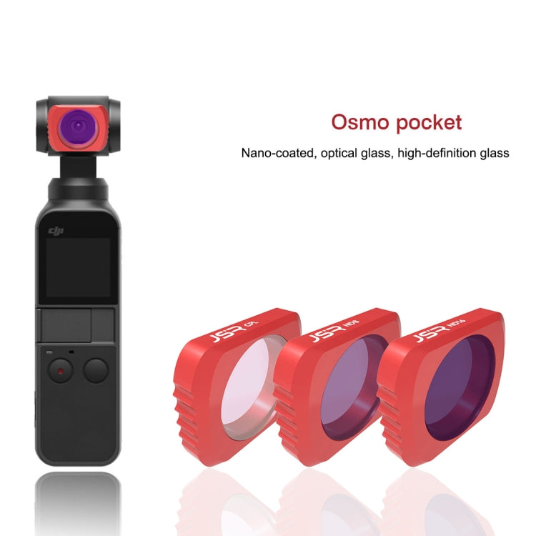 Filtro obiettivo 3 in 1 HD Slim CPL e CPL e ND8 e ND16 per DJI OSMO Pocket, CPL+ND8+ND16