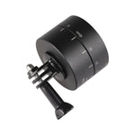 Adattatore per testa treppiede stabilizzatore time lapse con rotazione automatica a 360 gradi per GoPro, 60 Minutes