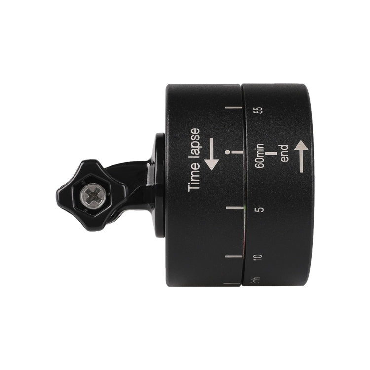 Adattatore per testa treppiede stabilizzatore time lapse con rotazione automatica a 360 gradi per GoPro, 60 Minutes
