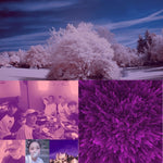 JUNESTAR Filtro obiettivo professionale 3 in 1 da 58 mm (CPL + UV + FLD / Viola) per GoPro e Xiaomi Xiaoyi Yi Sport Action Camera, 3 in 1
