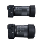 Paraluce per paraluce ET54-B per obiettivo Canon EF-M 55-200mm STM, ET54-B