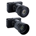 Paraluce per paraluce ET54-B per obiettivo Canon EF-M 55-200mm STM, ET54-B