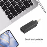 Adattatore USB-C femmina a maschio 3,0 x 1,0 mm