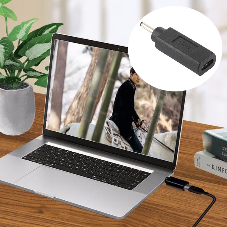 Adattatore USB-C femmina a maschio 3,0 x 1,0 mm