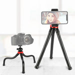 Supporto treppiede flessibile Mini Octopus MZ305 con testa a sfera per fotocamere reflex, GoPro HERO10 Black / HERO9 Black / HERO8 Black /7 /6 /5 /5 Session /4 Session /4 /3+ /3 /2 /1, DJI Osmo Action,Xiaoyi e altre action cam, cellulare, dimensioni: 3...