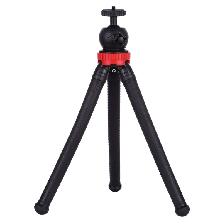 Supporto treppiede flessibile Mini Octopus MZ305 con testa a sfera per fotocamere reflex, GoPro HERO10 Black / HERO9 Black / HERO8 Black /7 /6 /5 /5 Session /4 Session /4 /3+ /3 /2 /1, DJI Osmo Action,Xiaoyi e altre action cam, cellulare, dimensioni: 3...