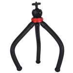 Supporto treppiede flessibile Mini Octopus MZ305 con testa a sfera per fotocamere reflex, GoPro HERO10 Black / HERO9 Black / HERO8 Black /7 /6 /5 /5 Session /4 Session /4 /3+ /3 /2 /1, DJI Osmo Action,Xiaoyi e altre action cam, cellulare, dimensioni: 3...