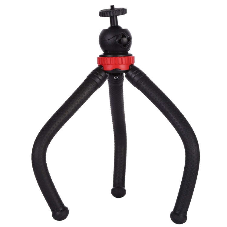 Supporto treppiede flessibile Mini Octopus MZ305 con testa a sfera per fotocamere reflex, GoPro HERO10 Black / HERO9 Black / HERO8 Black /7 /6 /5 /5 Session /4 Session /4 /3+ /3 /2 /1, DJI Osmo Action,Xiaoyi e altre action cam, cellulare, dimensioni: 3...