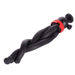 Supporto treppiede flessibile Mini Octopus MZ305 con testa a sfera per fotocamere reflex, GoPro HERO10 Black / HERO9 Black / HERO8 Black /7 /6 /5 /5 Session /4 Session /4 /3+ /3 /2 /1, DJI Osmo Action,Xiaoyi e altre action cam, cellulare, dimensioni: 3...
