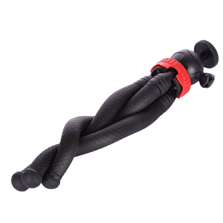 Supporto treppiede flessibile Mini Octopus MZ305 con testa a sfera per fotocamere reflex, GoPro HERO10 Black / HERO9 Black / HERO8 Black /7 /6 /5 /5 Session /4 Session /4 /3+ /3 /2 /1, DJI Osmo Action,Xiaoyi e altre action cam, cellulare, dimensioni: 3...