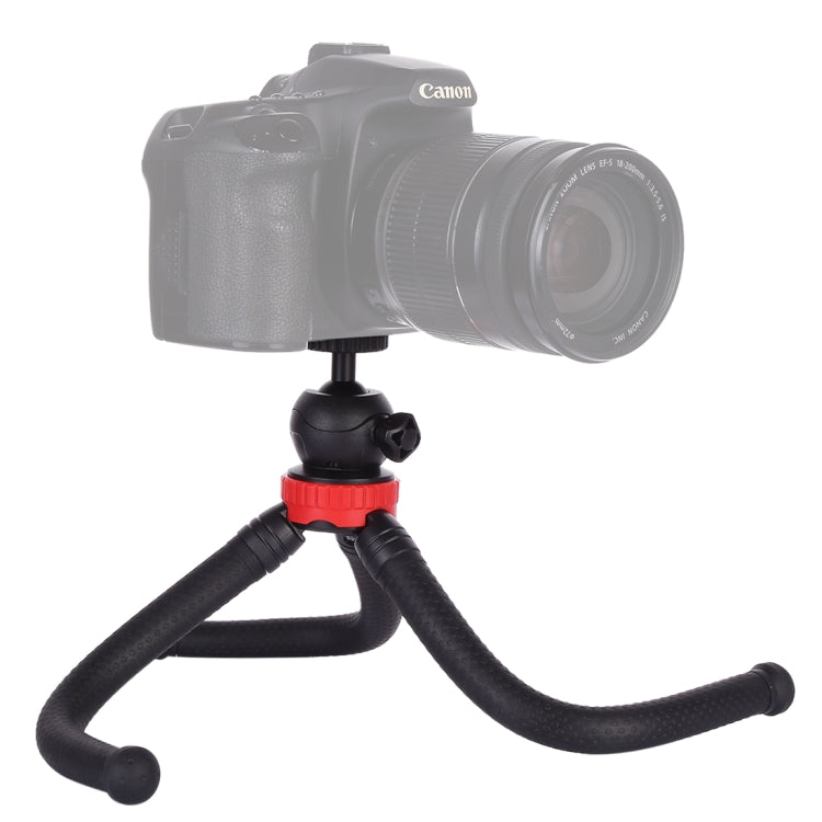 Supporto treppiede flessibile Mini Octopus MZ305 con testa a sfera per fotocamere reflex, GoPro HERO10 Black / HERO9 Black / HERO8 Black /7 /6 /5 /5 Session /4 Session /4 /3+ /3 /2 /1, DJI Osmo Action,Xiaoyi e altre action cam, cellulare, dimensioni: 3...