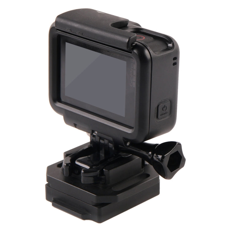 Supporto per selfie per casco in lega di alluminio GP193 per GoPro HERO 1/2/3/3+/4/5 Sessione/6/7, Xiaoyi e fotocamera sportiva 4K di seconda generazione, GP193
