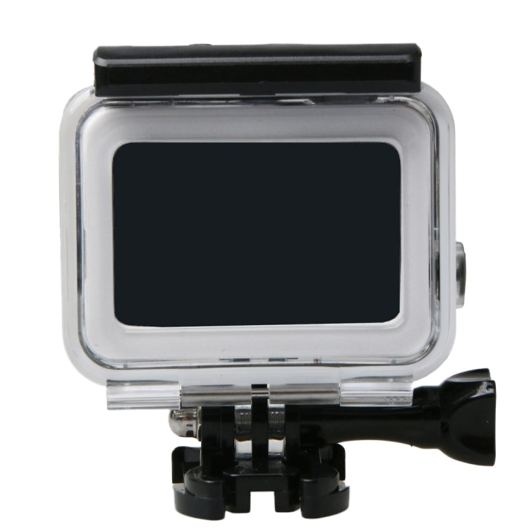 Per GoPro HERO6 /5 Nero Custodia subacquea impermeabile da 60 m Custodia subacquea con touch screen Sportello posteriore e filtro / Fibbia Supporto di base e vite, non è necessario smontare l'obiettivo, 60m Waterproof