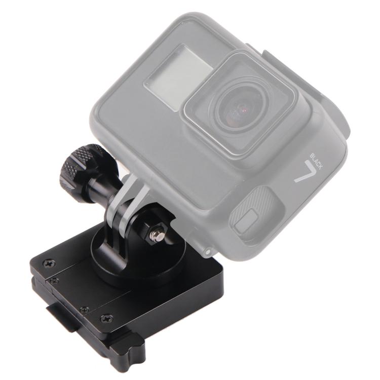 Supporto in alluminio per GoPro Hero e action camera