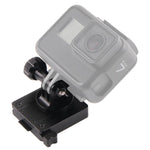 Supporto in alluminio GP244-B per GoPro Hero11 Black / HERO10 Black /9 Black /8 Black /7 /6 /5 /5 Session /4 Session /4 /3+ /3 /2 /1, DJI Osmo Action e altre action camera eBase di montaggio NVG, GP244-B