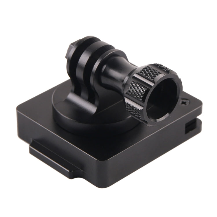Supporto in alluminio GP244-B per GoPro Hero11 Black / HERO10 Black /9 Black /8 Black /7 /6 /5 /5 Session /4 Session /4 /3+ /3 /2 /1, DJI Osmo Action e altre action camera eBase di montaggio NVG, GP244-B