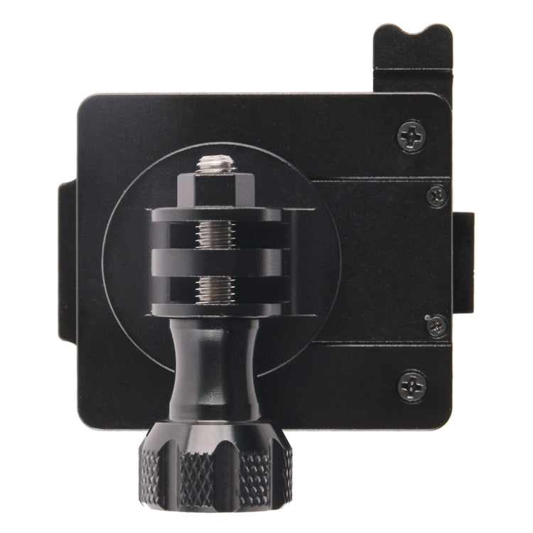 Supporto in alluminio GP244-B per GoPro Hero11 Black / HERO10 Black /9 Black /8 Black /7 /6 /5 /5 Session /4 Session /4 /3+ /3 /2 /1, DJI Osmo Action e altre action camera eBase di montaggio NVG, GP244-B