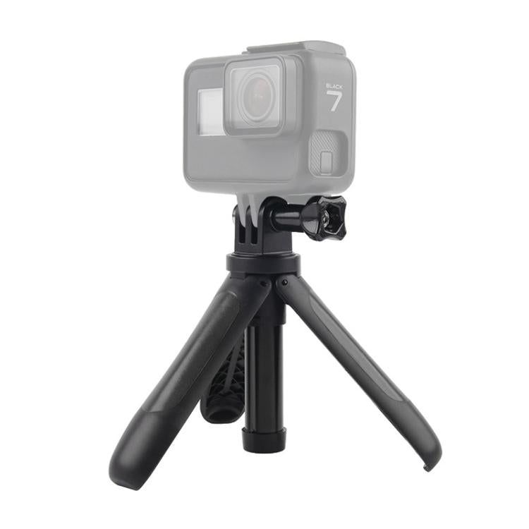 Mini treppiede fisso multifunzionale GP446 per GoPro Hero11 Black / HERO10 Black /9 Black /8 Black /7 /6 /5 /5 Session /4 Session /4 /3+ /3 /2 /1, DJI Osmo Action e altre action cam, GP446 (Black), GP446 (Grey), GP446 (Blue), GP446 (Red)