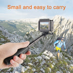 Mini treppiede fisso multifunzionale GP446 per GoPro Hero11 Black / HERO10 Black /9 Black /8 Black /7 /6 /5 /5 Session /4 Session /4 /3+ /3 /2 /1, DJI Osmo Action e altre action cam, GP446 (Black), GP446 (Grey), GP446 (Blue), GP446 (Red)
