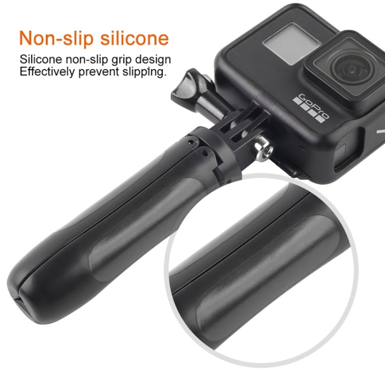 Mini treppiede fisso multifunzionale GP446 per GoPro Hero11 Black / HERO10 Black /9 Black /8 Black /7 /6 /5 /5 Session /4 Session /4 /3+ /3 /2 /1, DJI Osmo Action e altre action cam, GP446 (Black), GP446 (Grey), GP446 (Blue), GP446 (Red)