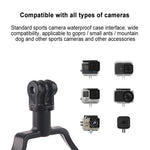 Staffa di ripresa fissa per collo fotocamera GP458 per GoPro Hero11 Black / HERO10 Black /9 Black /8 Black /7 /6 /5 /5 Session /4 Session /4 /3+ /3 /2 /1, DJI Osmo Action e altre action cam