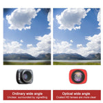 JSR 5 in 1 CR Obiettivo super grandangolare 12,5X Obiettivo macro + Obiettivo CPL + Star + Set filtri obiettivo ND16 per DJI OSMO Pocket, Macro Lens+CPL+ Star+ND16+CR