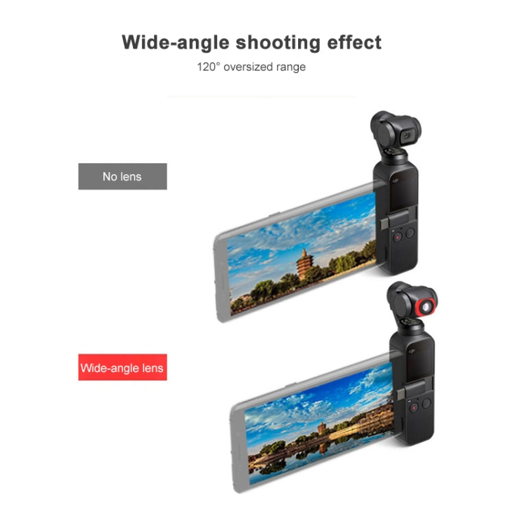 JSR 5 in 1 CR Obiettivo super grandangolare 12,5X Obiettivo macro + Obiettivo CPL + Star + Set filtri obiettivo ND16 per DJI OSMO Pocket, Macro Lens+CPL+ Star+ND16+CR