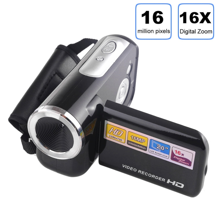 1280x720P HD 16X Digital Zoom 16.0MP Digital Video Camera with 2.0 inch LCD Screen