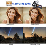 Videocamera digitale HD 1280x720P con zoom digitale 16X