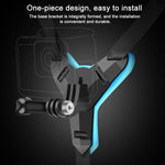Supporto per cintura per casco + custodia protettiva impermeabile per GoPro HERO7 Black /6 /5, Helmet Belt Mount +Waterproof Case