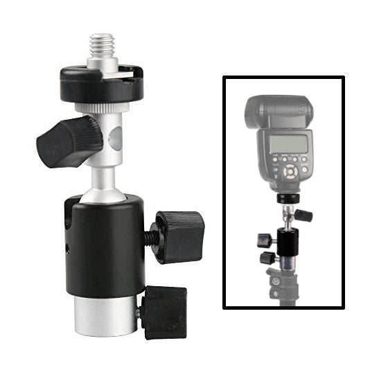 Staffa per ombrellone con supporto per flash multifunzione tipo D, carico massimo: 2 kg, D Type