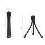 Supporto per treppiede da tavolo mini in metallo con interfaccia a vite UNC1/4, carico massimo: 0,6 kg, Mini Metal Desktop