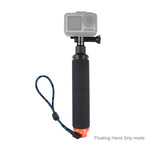 Grilletto dell'otturatore + Stick di galleggiamento per immersione con impugnatura galleggiante con cinturino regolabile anti-smarrimento, vite e chiave per DJI Osmo Action, Shutter Trigger+Hand Grip