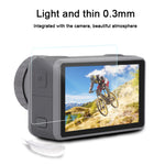 Per DJI Osmo Action 3-in-1 Obiettivo Display LCD anteriore e posteriore Pellicola protettiva HD, For DJI Osmo Action
