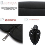 Custodia per custodia per disco in neoprene U, dimensioni borsa: 12x8 cm, Bag Size: 12x8cm