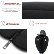 Custodia per custodia per disco in neoprene U, dimensioni borsa: 16x8,5 cm, Bag Size: 16x8.5cm
