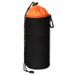 Borsa per obiettivo fotocamera reflex Borsa per obiettivo singolo micro Borsa per bile interna per obiettivo Custodia protettiva impermeabile più ispessimento in velluto, Diametro: 10 cm, Altezza: 25 cm, Diameter: 10cm, Height: 25cm