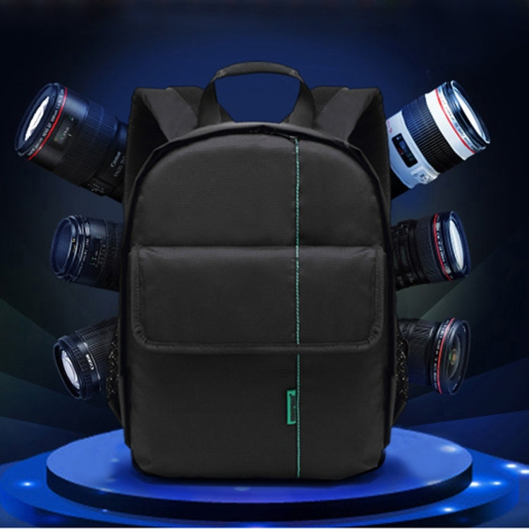 INDEPMAN DL-B013 Zaino portatile impermeabile antigraffio per sport all'aria aperta Borsa per fotocamera Borsa per telefono e tablet per GoPro, SJCAM, Nikon, Canon, Xiaomi Xiaoyi YI, iPad, Apple, Samsung, Huawei, Dimensioni: 26,5 * 12,5 * 33 cm
