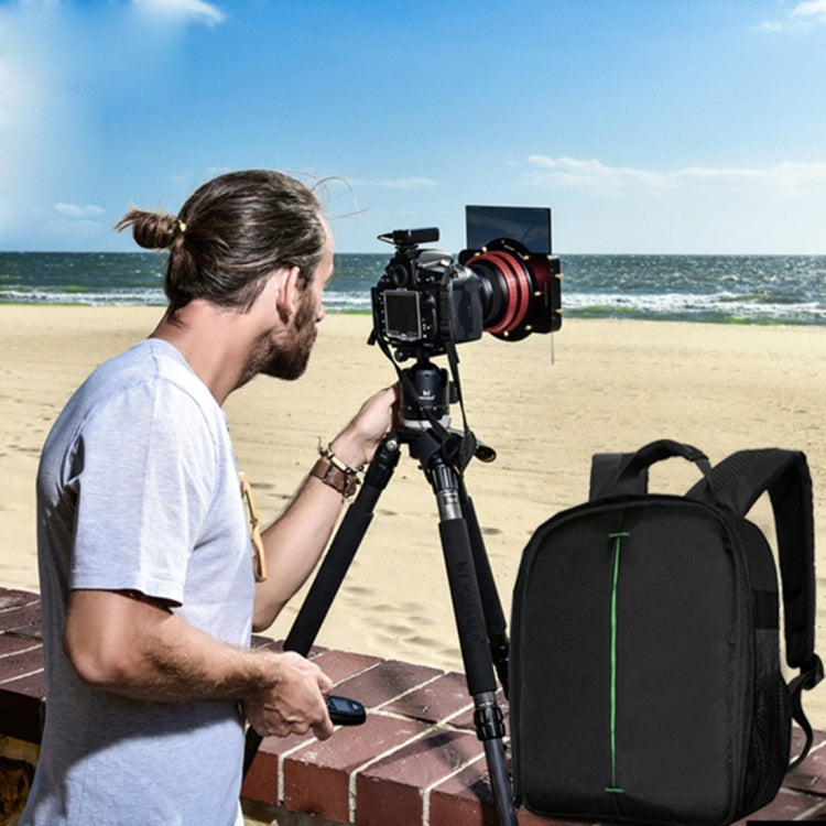 DL-B028 Zaino portatile per sport all'aria aperta antigraffio stile casual portatile Borsa per fotocamera reflex Borsa per telefono per GoPro, SJCAM, Nikon, Canon, Xiaomi Xiaoyi YI, iPad, Apple, Samsung, Huawei, Dimensioni: 27,5 * 12,5 * 34 cm
