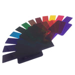 12 pezzi SiGi SG120 set di filtri a 12 colori per fotocamera accessori flash superiori filtro temperatura, 12-color