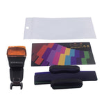 12 pezzi SiGi SG120 set di filtri a 12 colori per fotocamera accessori flash superiori filtro temperatura, 12-color