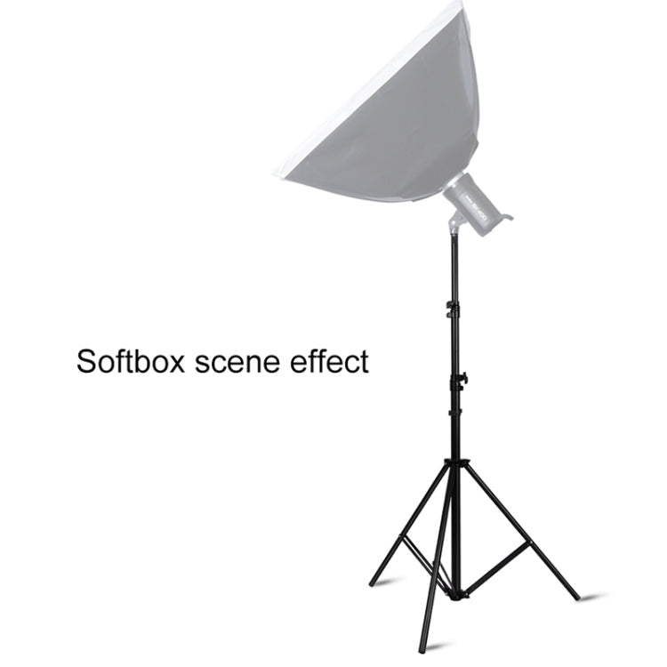 Supporto per buffer a molla per illuminazione professionale in metallo, altezza 3 m, per flash da studio